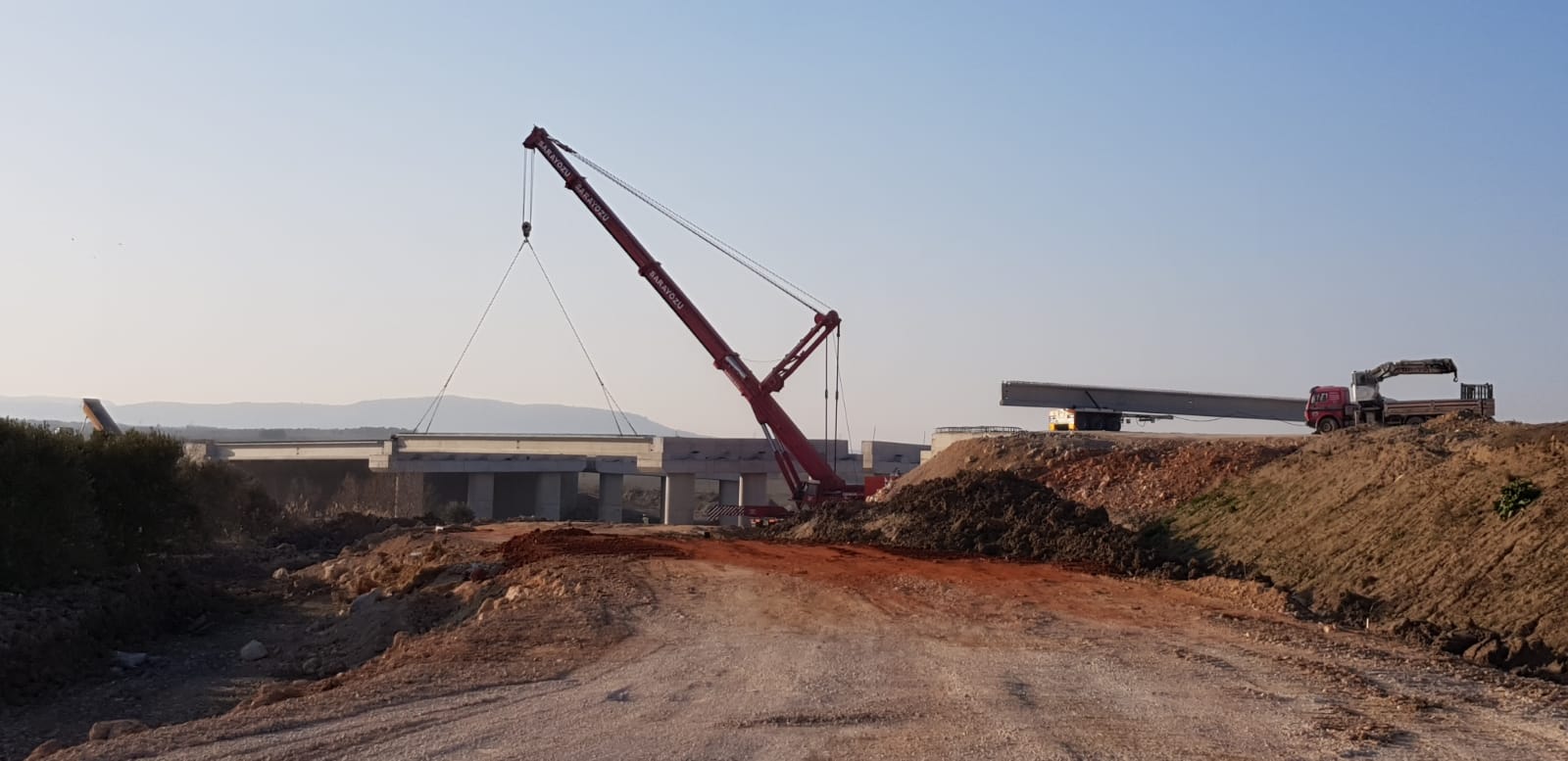 Horasan-Karakurt-Sarıkamış Bölünmüş Yol Projesi Kiriş İmalatı, Nakliye Ve Montaj İşi